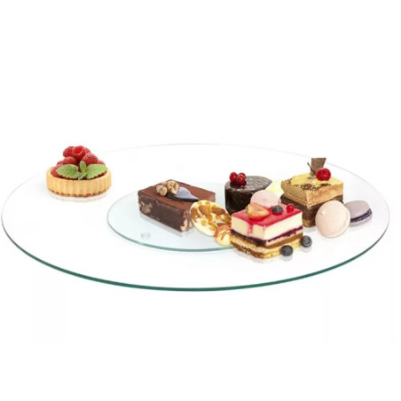 Lazy Susan Glass Turntable 35 cm