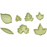 JEM Foliage Cutters - Mixed Leaves Set 2 Set of 7