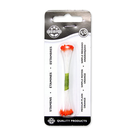 PME Plain Stamen Medium - Orange