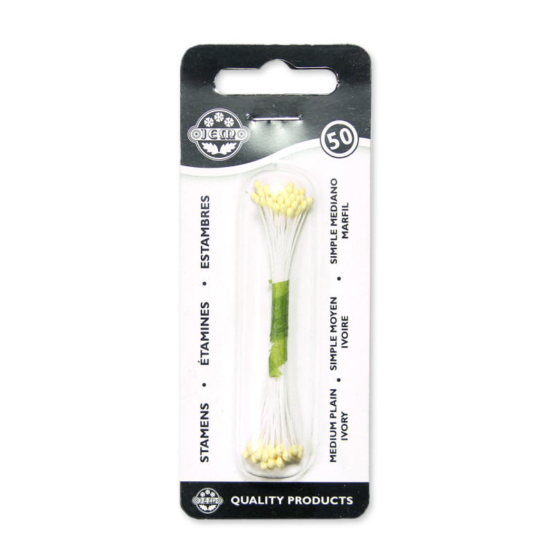 PME Plain Stamen Medium - Ivory
