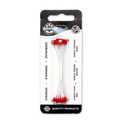 PME Plain Stamen Large - Red
