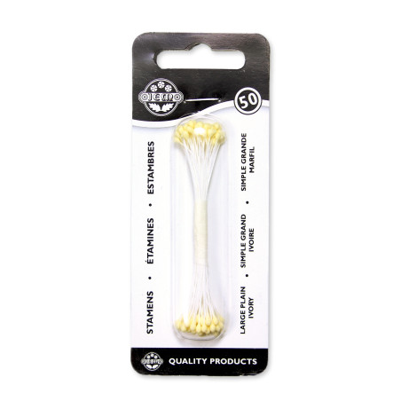 PME Plain Stamen Large - Ivory