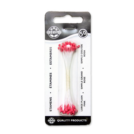 PME Plain Stamen Large - Pink