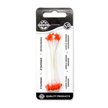 PME Plain Stamen Large - Orange