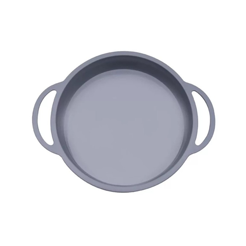 Durable Silicone Round mold with metal reinforced-frame