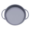 Durable Silicone Round mold with metal reinforced-frame