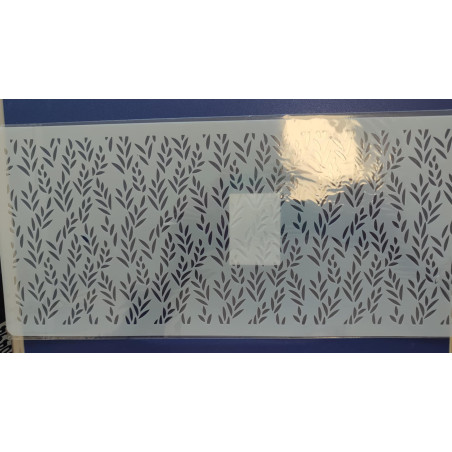 Fűzfa levél stencil