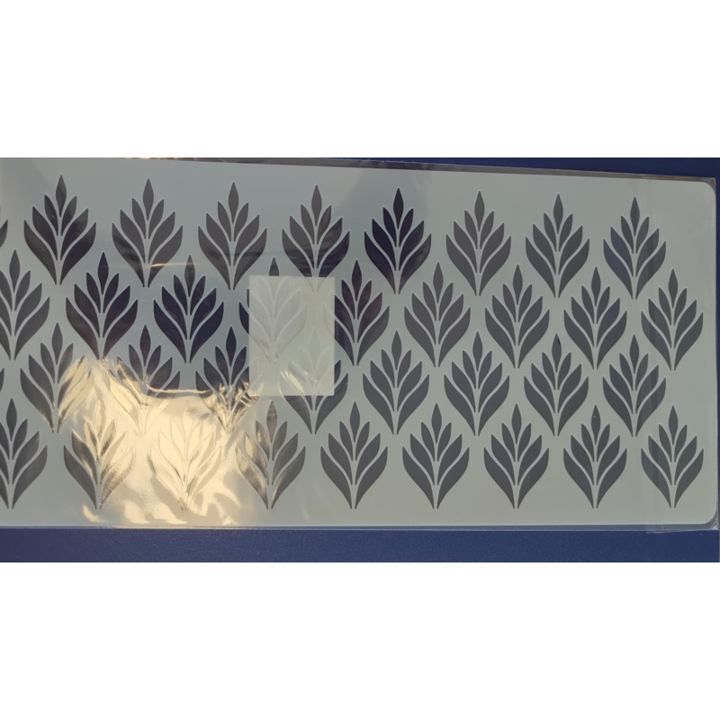 Levél stencil