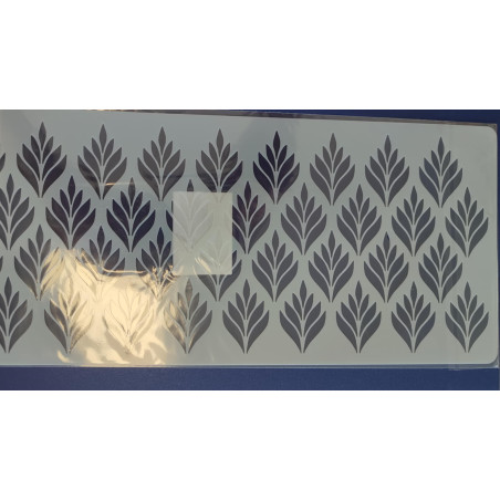 Levél stencil