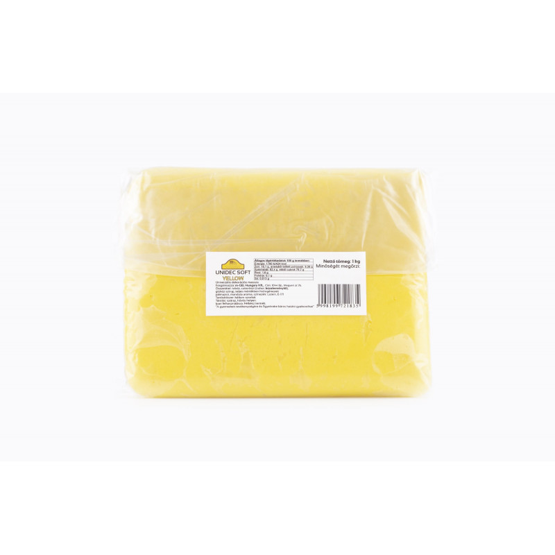 UNIDEC SOFT yellow fondant 1 kg