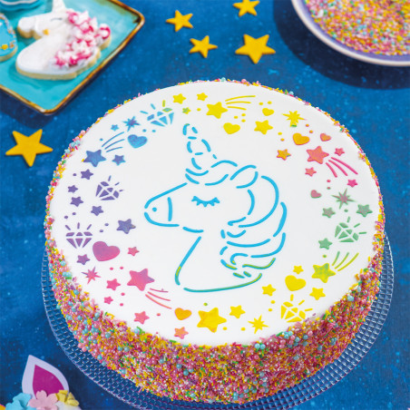 Decora Unicorn Stencile 25 cm