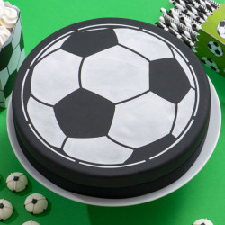 Decora Soccer Stencil 25 cm