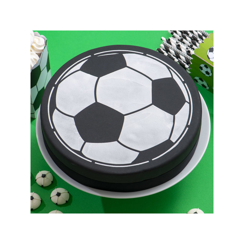 Decora Soccer Stencil 25 cm