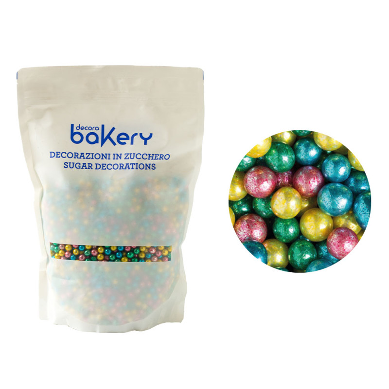 Maxi Sugar Pearls Colormix Metallic 1 Kg