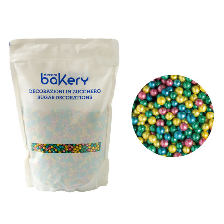 Sugar Pearls Colormix Metallic 1 Kg