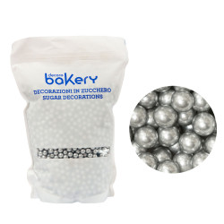 Maxi sugar pearls Silver 1 Kg