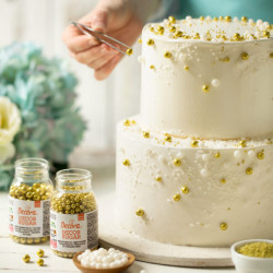 Maxi pearls of bright white sugar 100g