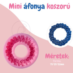 Mini Áfonya koszorú...