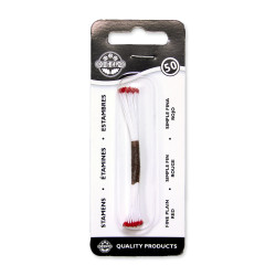 PME Plain Stamen Fine - Red