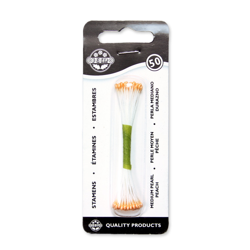 Pearl Stamen Medium - Peach
