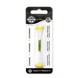 Pearl Stamen Medium - Lemon Yellow