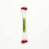 Pearl Stamen Medium - Burgundy