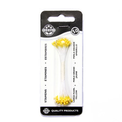 Pearl Stamen Large - Yellow
