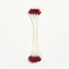 Pearl Stamen Large - Burgundy