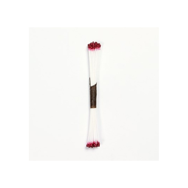 Pearl Stamen Fine - Burgundy