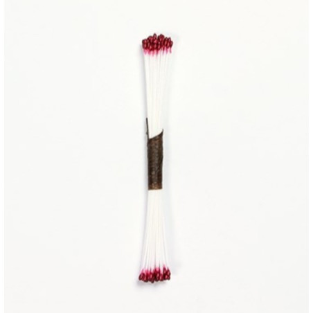 Pearl Stamen Fine - Burgundy