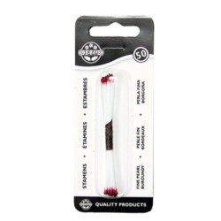 Pearl Stamen Fine - Burgundy