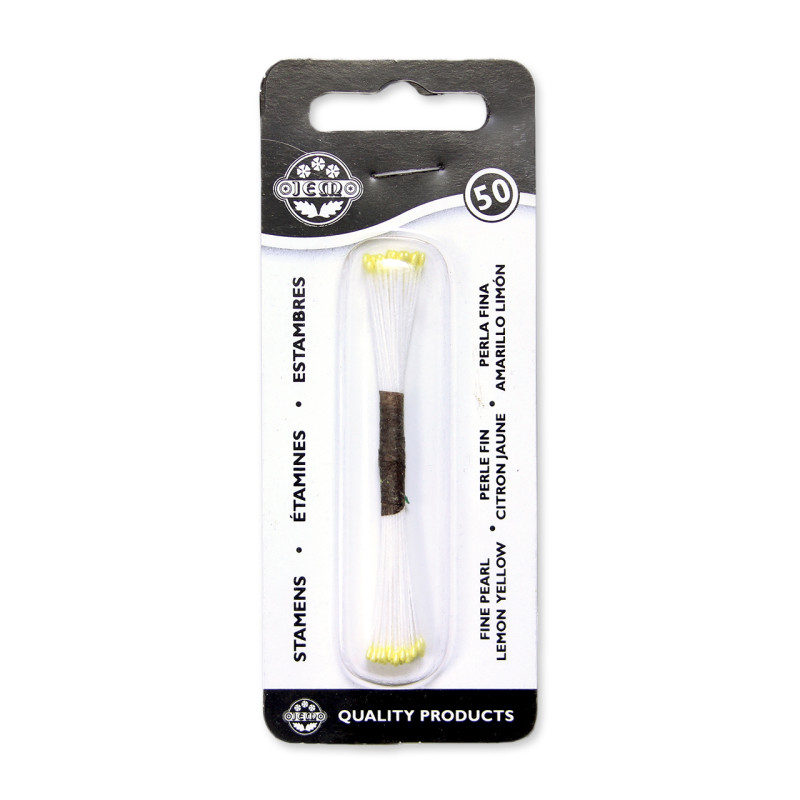 Pearl Stamen Fine - Lemon Yellow