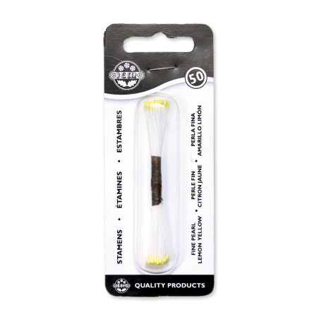 Pearl Stamen Fine - Lemon Yellow