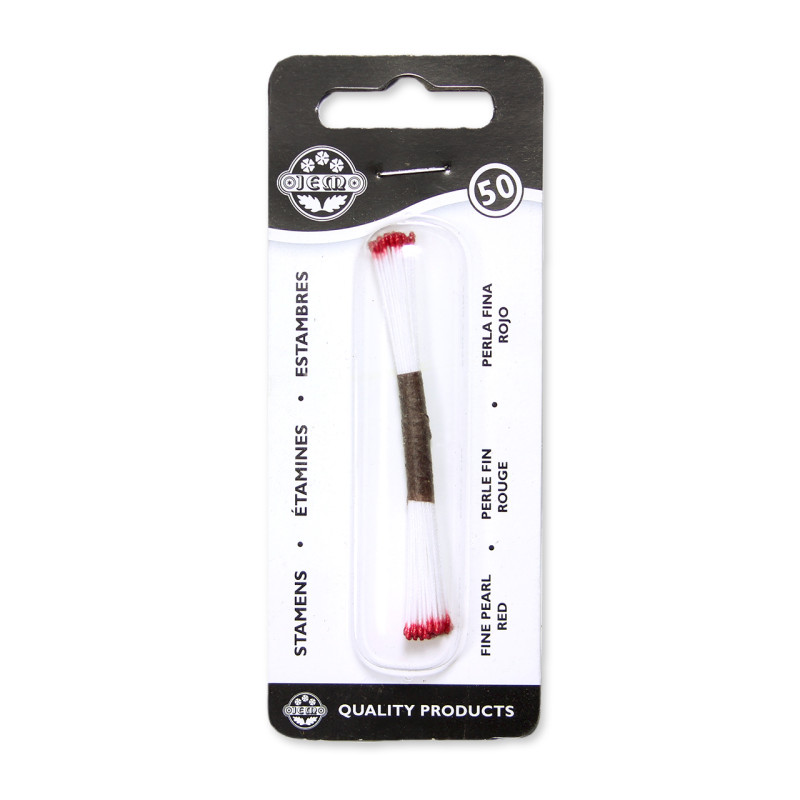 Pearl Stamen Fine - Red