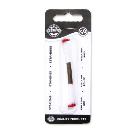 Pearl Stamen Fine - Red