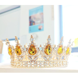 Large golden crown with...