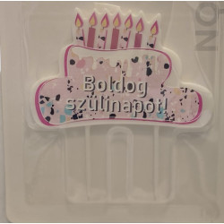 Boldog Szülinapos Gyertyák