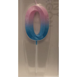 Pearl blue - pink big...