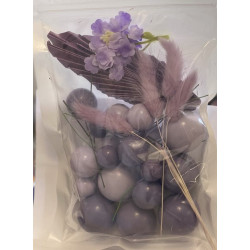 Bubble Cake Topper Mix set of 20 purple