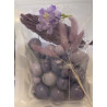 Bubble Cake Topper Mix set of 20 purple