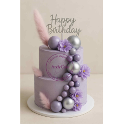 Bubble Cake Topper Mix set...