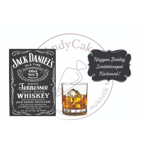 Alkohol minták A5 vékony ostyára