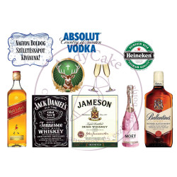 Alkohol minták  A5 cukorlap