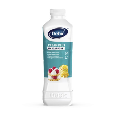 DEBIC Cream Plus Mascarpone UHT 1L