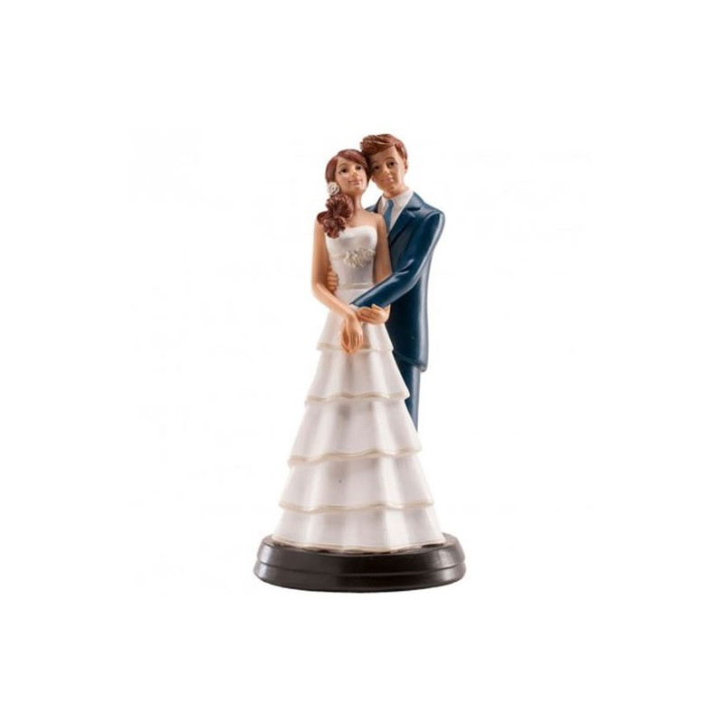 Wedding couple hugging 18 cm