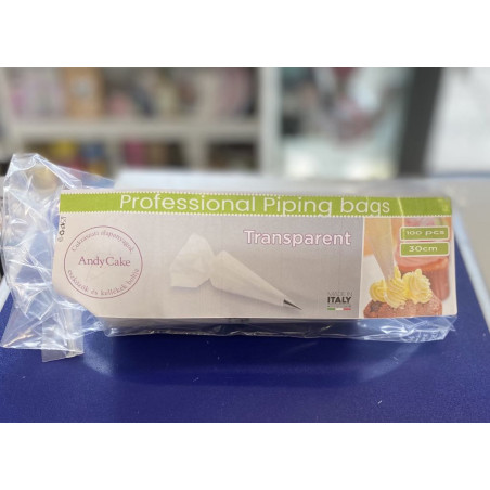 30 cm Professional Piping bags super strong transparent 100 pcs/roll