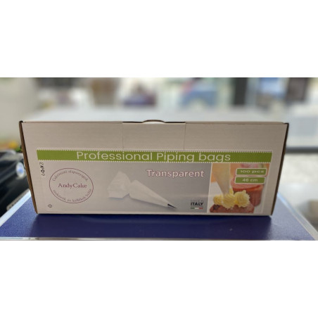 46 cm Professional Piping bags super strong transparent 100 pcs/roll
