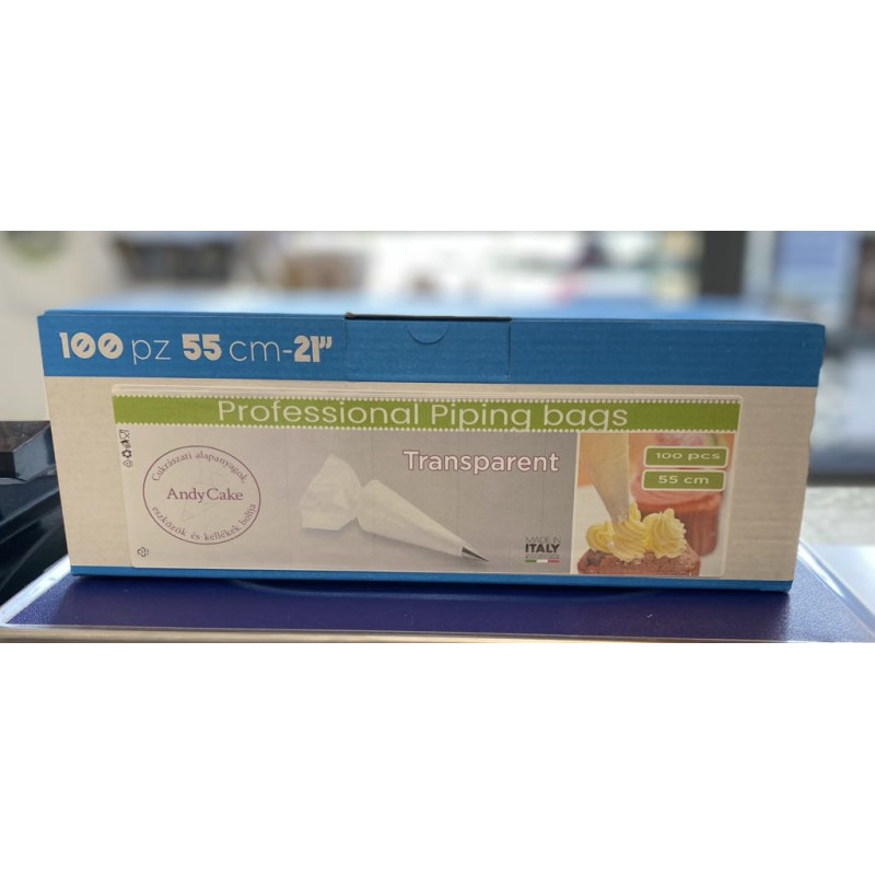 55 cm Professional Piping bags super strong transparent 20 pcs/roll