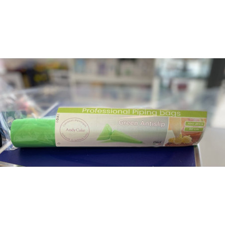 30 cm Professional ANTI SLIP Piping bags super strong green 20 pcs/roll