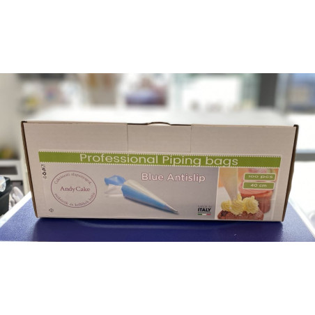 40 cm ANTI SLIP Professional Piping bags super strong blue 20 pcs/roll